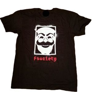 3/$15 Mr. Robot F Society  T Shirt  Loot Crate Sz  L